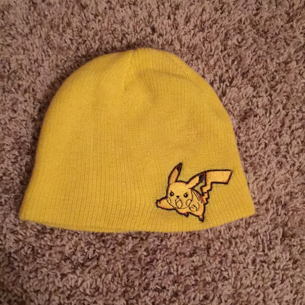 Knit Pikachu Hat/Beanie